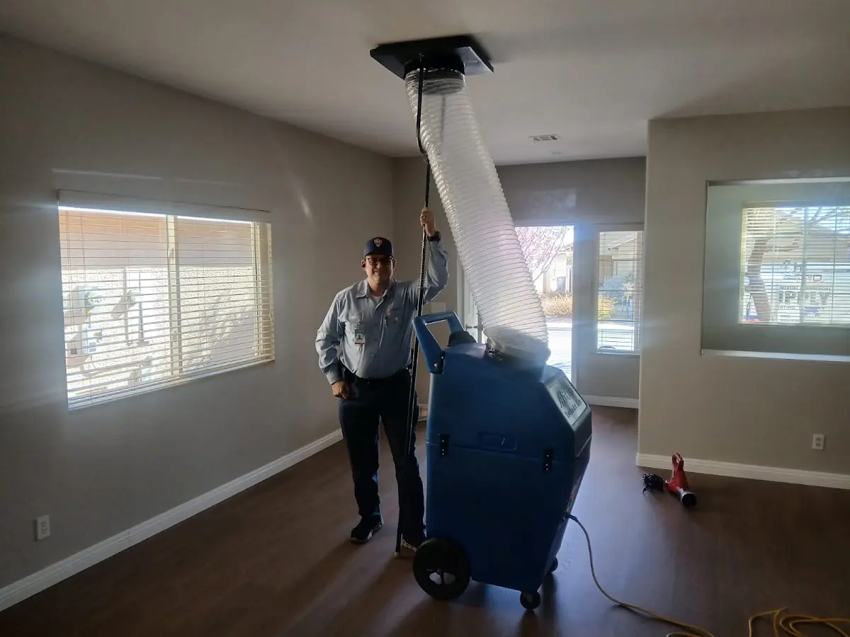 Professional Dryer Vent Cleaning work inside a Dublin home